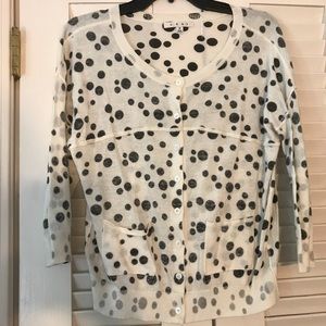 CAbi Dalmatian sweater